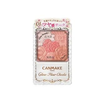 推荐【包邮装】canmake 井田五色腮红珠光01 桃花芙蓉商品