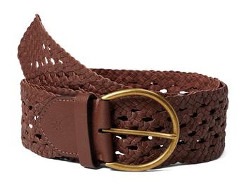 Frye | 50 mm Woven Logo Belt商品图片,独家减免邮费