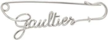 Jean Paul Gaultier | Silver 'The Gaultier Safety Pin' Brooch,商家Ssense US,价格¥1105