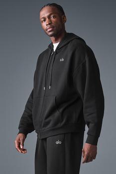 Alo Accolade Full Zip Hoodie - Black - Hoodies - Compare Prices