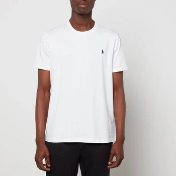 推荐Polo Ralph Lauren Men's Custom Slim Fit Crewneck T-Shirt - White商品