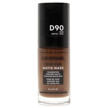 推荐CoverGirl TruBlend Matte Made Liquid Foundation - D90 Espresso For Women 1 oz Foundation商品