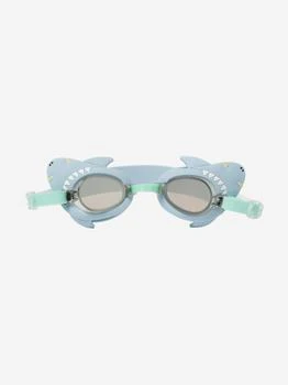 Sunnylife | Kids Salty the Shark Mini Swim Goggles in Blue (22cm),商家Childsplay Clothing,价格¥128