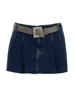 推荐Pleated denim skirt商品