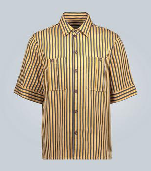 King & Tuckfield | 条纹短袖衬衫商品图片,6.9折