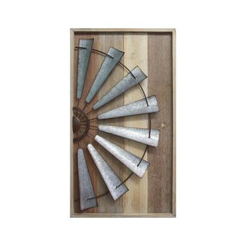 Stratton Home Décor | Stratton Home Decor Windmill Wall Decor商品图片,额外7折, 额外七折