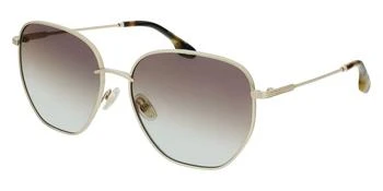 Victoria Beckham | Grey Brown Aqua Pilot Ladies Sunglasses VB219S 730 60 1.5折, 满$75减$5, 满减