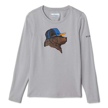 Columbia | Boys' Dobson Pass LS Graphic Tee商品图片,3.6折