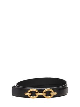 ysl皮带推荐, Yves Saint Laurent | 2cm Ysl Leather Belt商品图片 