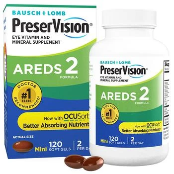 product AREDS 2 Formula Eye Vitamin & Mineral Supplement Softgels image