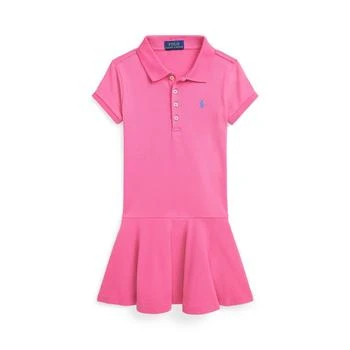Ralph Lauren | Toddler and Little Girls Stretch Mesh Polo Dress,商家Macy's,价格¥349