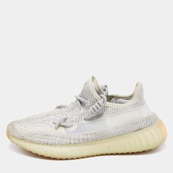yeezy350, [二手商品] YEEZY | Yeezy x Adidas Grey Knit Fabric Boost 350 V2  Sneakers Size 40商品图片 8.6折, 满1件减$100, 满减