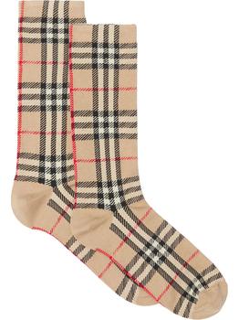 推荐BURBERRY WOMEN CLASSIC CHECK SOCKS商品