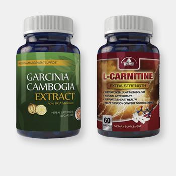 商品Totally Products | Garcinia Cambogia Extract and L-Carnitine Combo Pack,商家Verishop,价格¥181图片