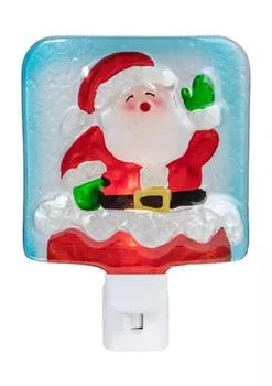 Northlight | 6Inch Red And White Santa Claus Christmas Night Light,商家Belk,价格¥306