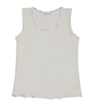 商品La Perla | Lace-Trim Vest (4-14 Years),商家Harrods,价格¥534图片