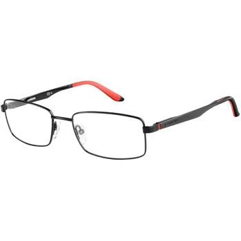 推荐Carrera Men's Eyeglasses - Shiny Black Rectangular Shaped Frame | Ca 8812 0006 00商品
