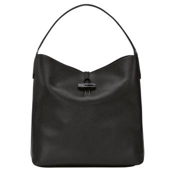 Roseau M Hobo bag Black - Leather (10153HPN001)