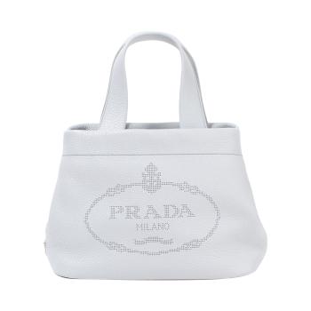 推荐PRADA 女士灰色小牛皮手提包 1BG390-2DKV-F0591-V-OLO商品