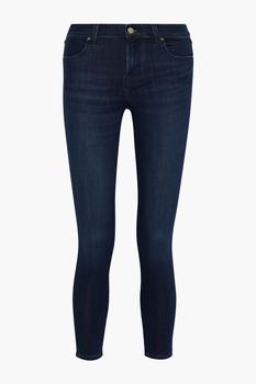推荐Alana cropped mid-rise skinny jeans商品