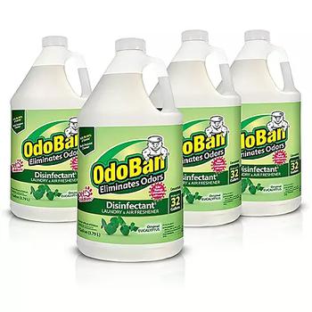 推荐OdoBan Odor Eliminator and Disinfectant Concentrate, Eucalyptus Scent (4 pk.)商品