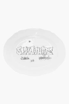 Off-White | Off-White GINORI Printed Porcelain Plate,商家stork,价格¥1291