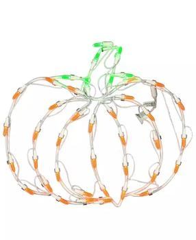 National Tree Company | 14" Halloween Lighted Pumpkin Decoration,商家Macy's,价格¥621