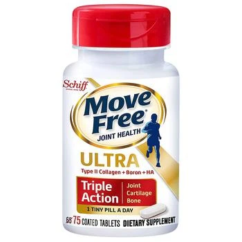 Move Free | Move Free Type II Collagen, Boron & HA Ultra Triple Action Tablets, Move Free (75 Count In A Bottle) 1 ea,商家Amazon US editor's selection,价格¥221