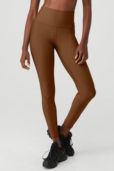 salamon瑜伽, Alo | 7/8 High-Waist Airlift Legging - Cinnamon Brown商品图片 