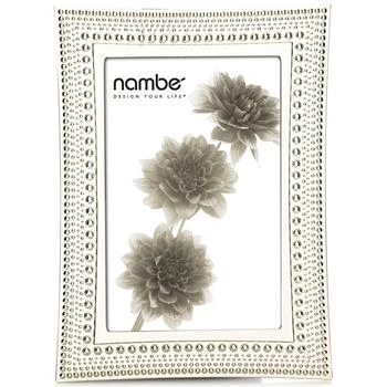 Nambé | Nambe Beaded 4" x 6" Frame,商家Macy's,价格¥461