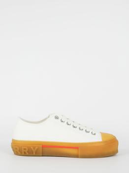 burberry鞋, Burberry | Low-top logo sneakers商品图片 7.1折