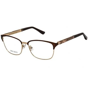 Jimmy Choo | Jimmy Choo Women's Eyeglasses - Clear Demo Lens Matte Brown Frame | JC 192 04IN 00 1.3折×额外9折x额外9.5折, 独家减免邮费, 额外九折, 额外九五折