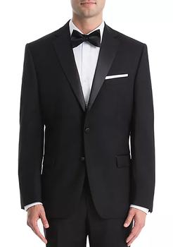 ralph lauren jacket代购, Ralph Lauren | Plain Black Wool Tuxedo Jacket商品图片 6折