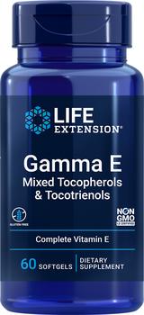 商品Life Extension | Life Extension Gamma E Mixed Tocopherols & Tocotrienols (60 Softgels),商家Life Extension,价格¥196图片