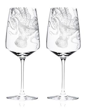 商品Caskata | Lucy White Wine Glasses, Set of 2,商家Neiman Marcus,价格¥753图片