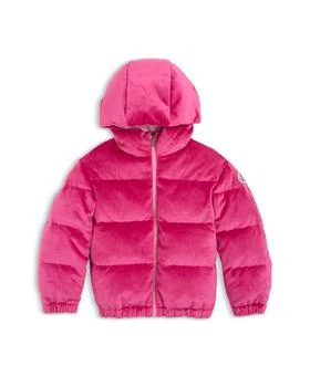 Moncler | Girls' Daos Hooded Chenille Down Jacket - Big Kid,商家Bloomingdale's,价格¥5696