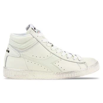 Diadora | Game L Waxed High Top Sneakers,商家SHOEBACCA,价格¥168