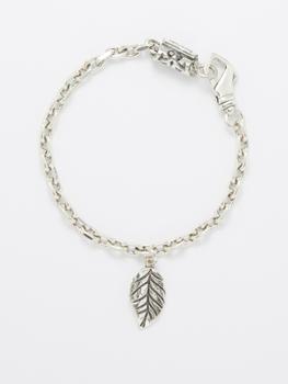 推荐Leaf chain-link sterling-silver bracelet商品
