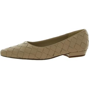 推荐Sam Edelman Womens Joy Leather Basketweave Ballet Flats商品