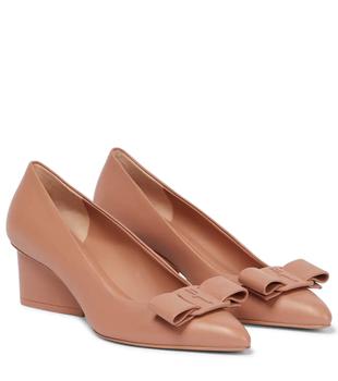 菲拉格慕鞋高跟鞋, Salvatore Ferragamo | Viva 55皮革高跟鞋商品图片 