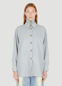 推荐Jodie Overshirt in Blue商品