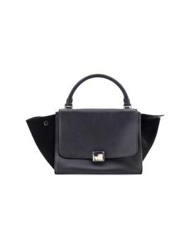 推荐Céline Trapeze Bag Mini In Black Grained And Suede Leather商品