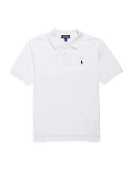 美国ralph lauren 衬衫, Ralph Lauren | Little Boy's & Boy's Classic Mesh Knit Polo商品图片 满$250减$50, 满减