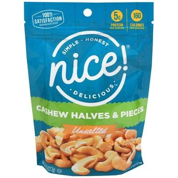 Nice! | Cashew Halves & Pieces Unsalted,商家Walgreens,价格¥37