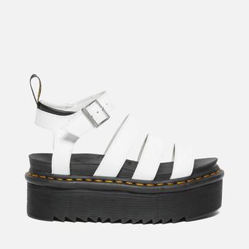 dr. martens凉鞋, Dr. Martens | Dr. Martens Women's Blaire Quad Sandals - White商品图片 5折