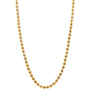 推荐20" Ball Chain Necklace in 14k Gold商品