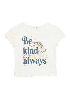 推荐Girls 7-16 Be Kind Graphic T-Shirt商品