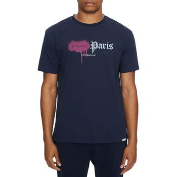 推荐Eleven Paris Mens Cotton Graphic T-Shirt商品