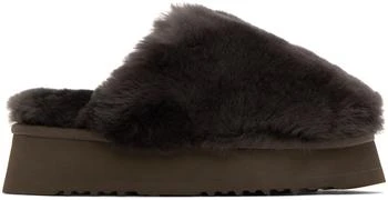 Mou | SSENSE Exclusive Brown Slippers,商家SSENSE CA,价格¥444