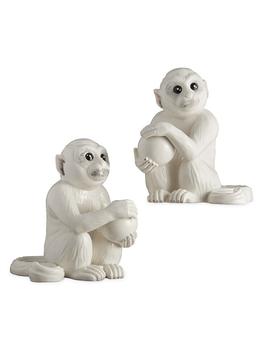商品Mottahedeh | Monkey Bookends 2-Piece Set,商家Saks Fifth Avenue,价格¥1473图片